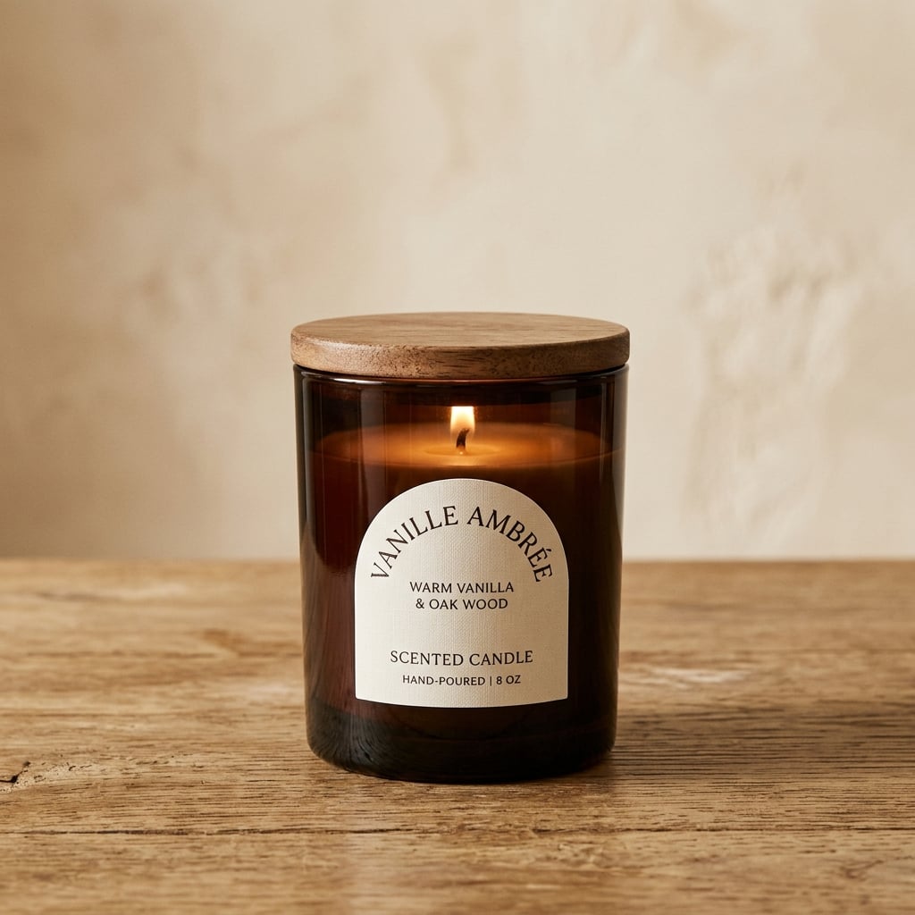 French Vanilla Scented Candle