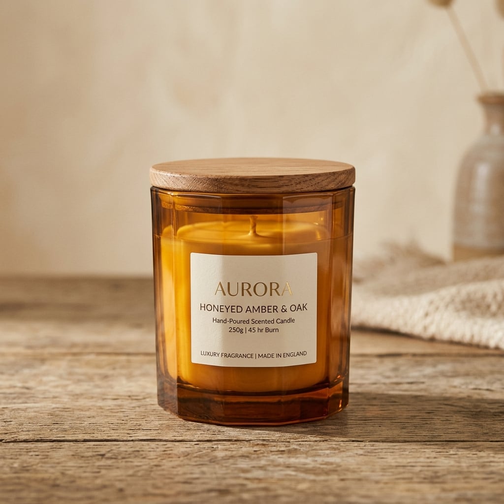Milk & Honey Scented Candle